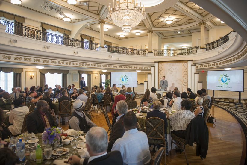 Charity Coalition luncheon February 21, hosted by the Church of Scientology at the Fort Harrison